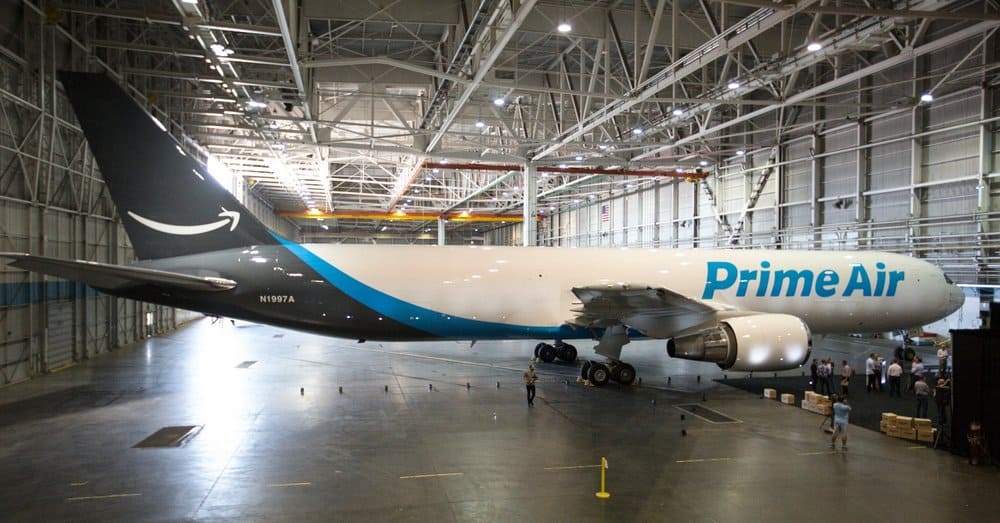  Amazon is moving into all modes of the supply chain, with trailers, delivery vans, ocean vessels and now planes.  