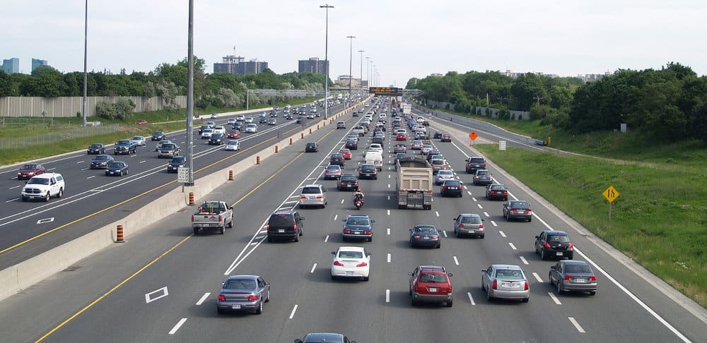  As crazy as it sounds, traffic congestion like this are possible on Aug. 21 as spectators travel to locations where a total solar eclipse will be visible. 