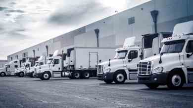 Trucks at docks. (Photo: Shutterstock)