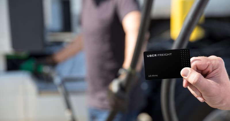  The Uber Freight Plus fuel card provides up to 20 cents off per gallon at TA/Petro fuel stations for users, who also will receive maintenance and phone discounts in the program. 
