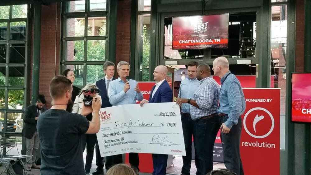 CEO of FreightWaves receives $100,000 investment from AOL founder Steve Case for winning Rise of the Rest Pitch Competition  