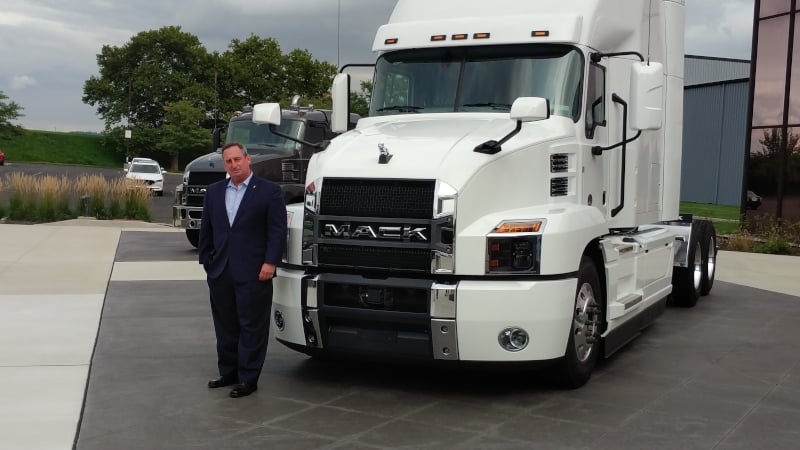 Mack Trucks has global brand power, and more from new President