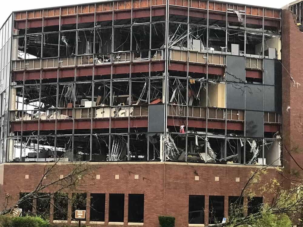 Hurricane Michael damage, Panama City, FL. October 10, 2018. (Photo: Jeff Gammons on Twitter)