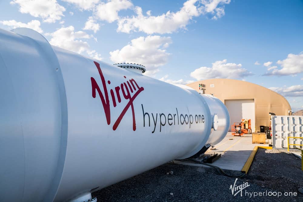  Photo: Virgin Hyperloop One 