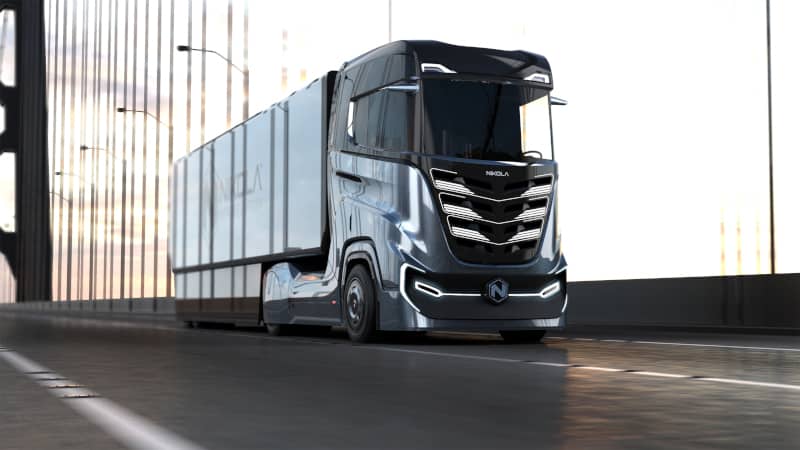  The Nikola Tre was announced earlier this week. The truck, using the same hydrogen-electric platform as the U.S. models, will be sold in Europe and Australia. 