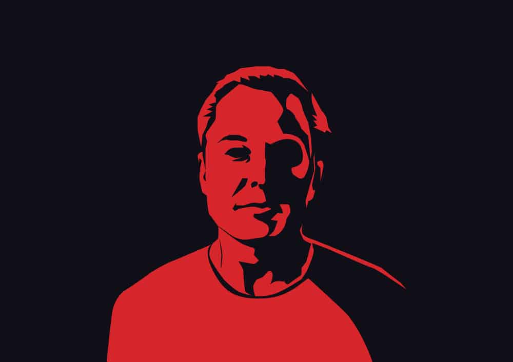 The personality of Elon Musk dominates the Tesla brand. (Image: Shutterstock)