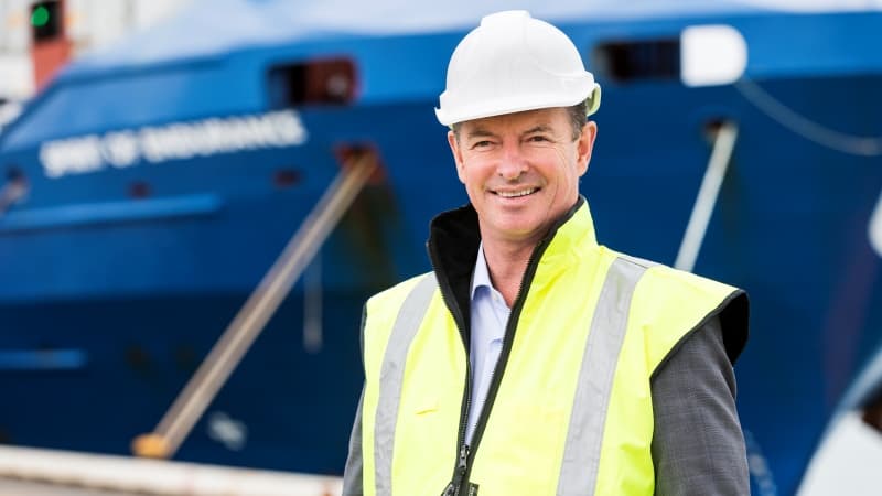  Ports of Auckland CEO, Tony Gibson (pictured), says that hydrogen could be a fuel source for the heavy vehicles in the port. (Photo: Ports of Auckland) 