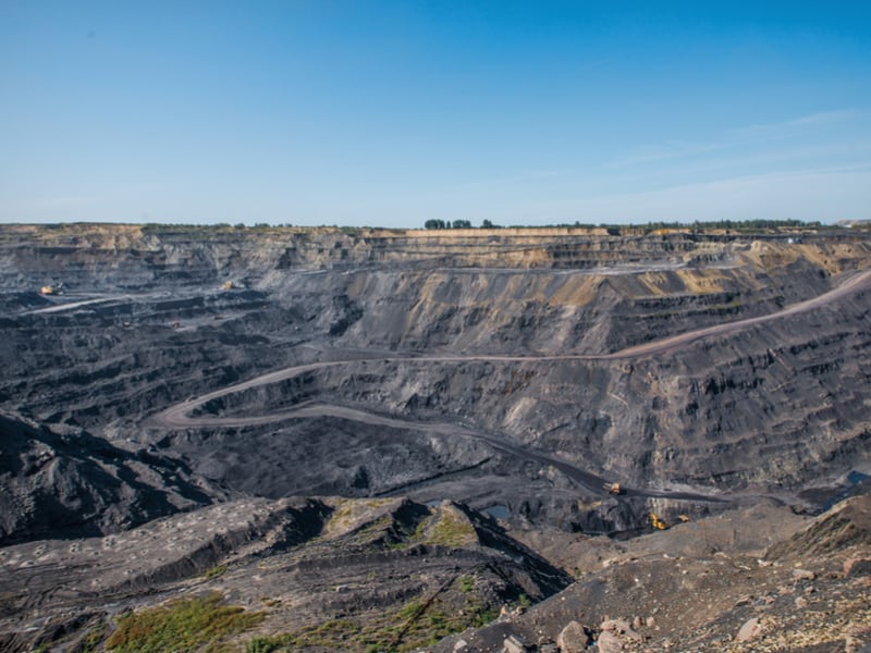  Pictured: an open cut coal mine;  Photo: Shutterstock  