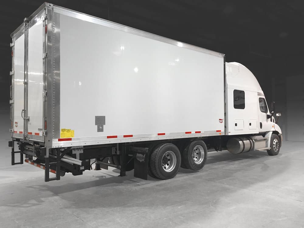  Wabash showed off its new Cold Chain refrigerated line of truck bodies. 