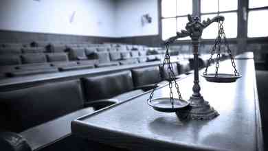 Pictured: scales, a symbol of law and justice. Photo: Shutterstock.