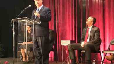 Martin Weissburg and Virginia Governor Ralph Northam