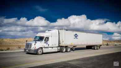 USA Truck truck on highway