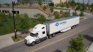 USA Truck truck on road