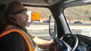 Electric truck driver