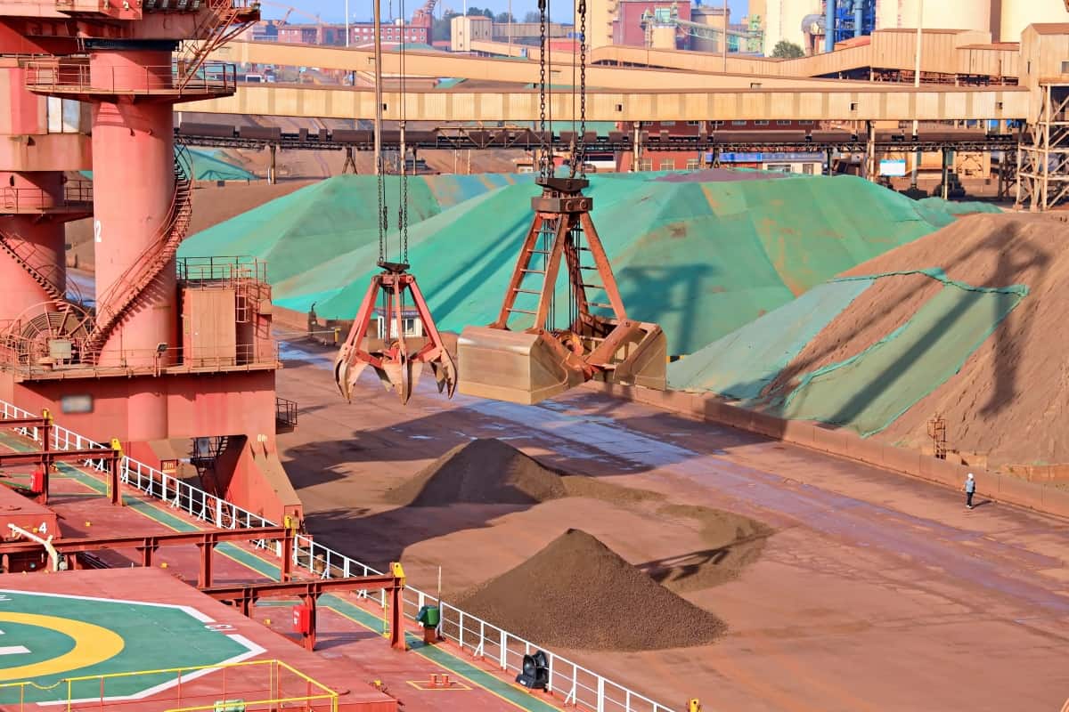 Chinese ore terminal