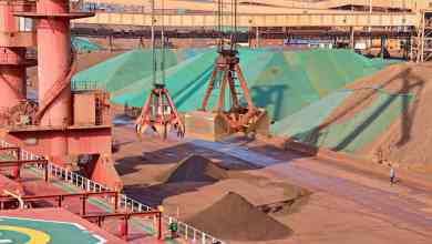 Chinese ore terminal