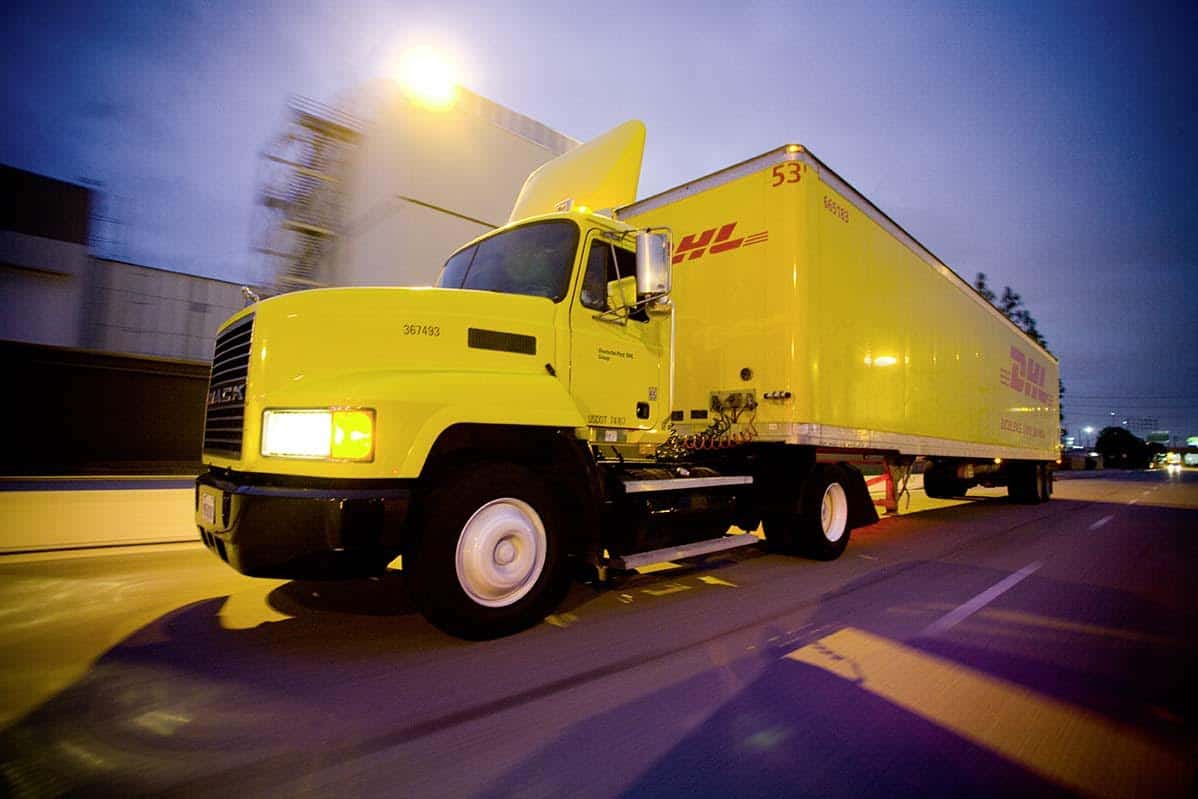 dhl truck