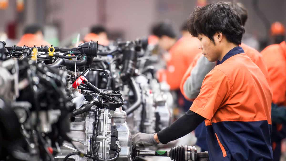 China opens factories as the world closes them (Photo: Shutterstock Linhai, Zhejiang Province, China)