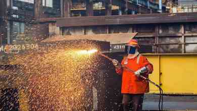 An EVRAZ steel facility in North America.