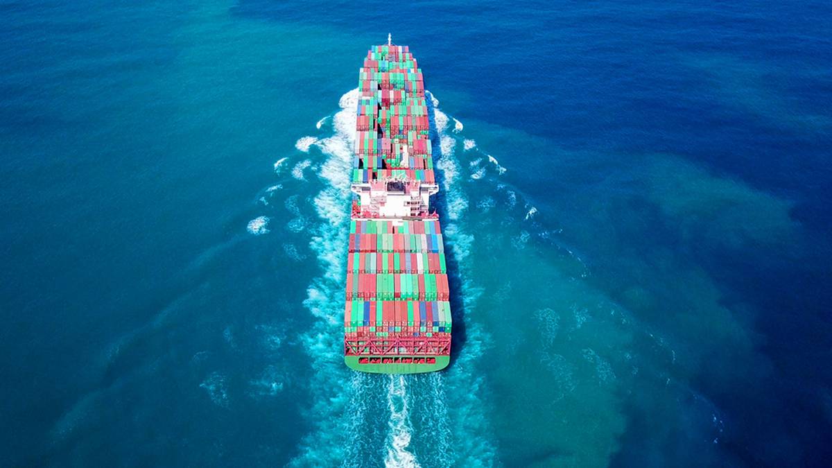 container ship