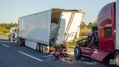 Truck crash