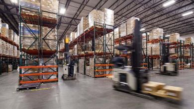 warehouse floor