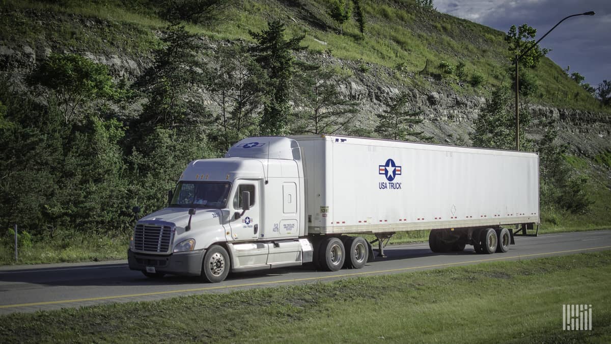 USA Truck sees green shoots amid uncertainty; shares surge FreightWaves