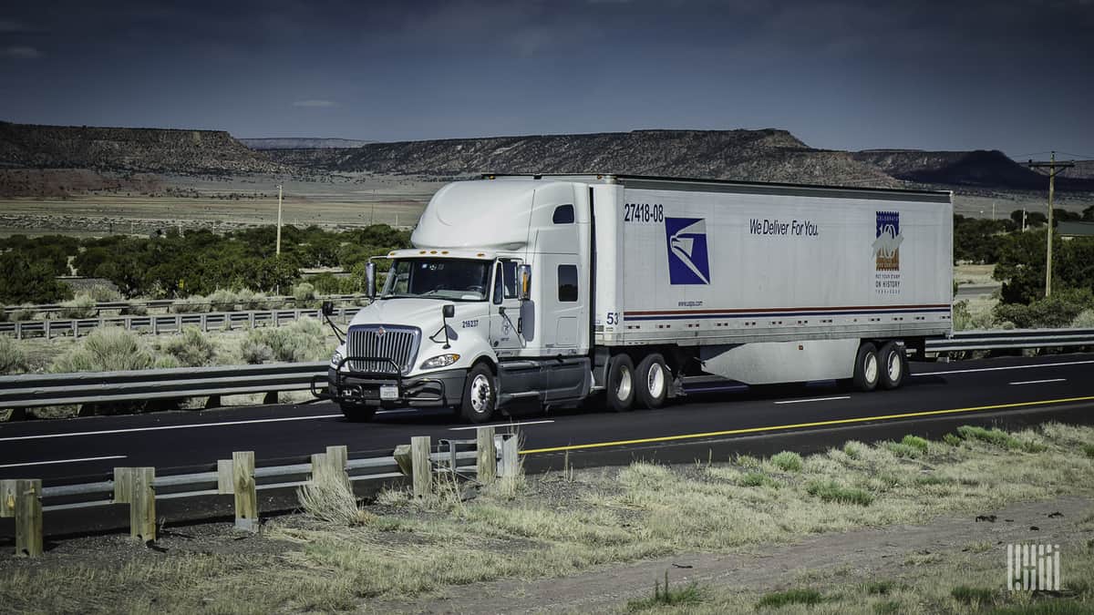 USPS needs to survive the tanking of its direct mail revenue (Photo: Jim Allen/FreightWaves)