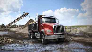 International construction truck