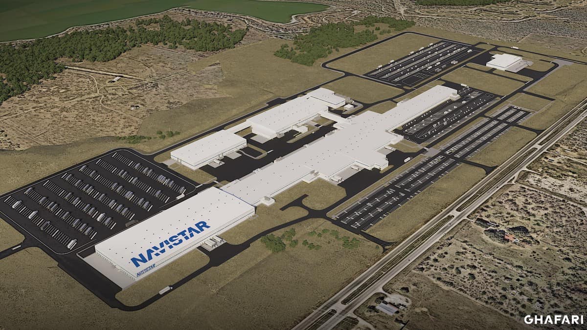 NAvistar plant 3D rendering