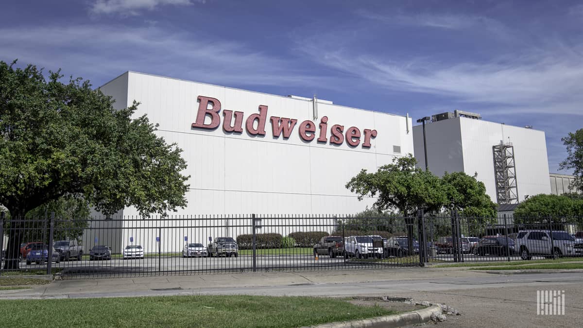 An Aneheuser-Busch brewery. Anheuser-Busch is a founding member of Together for Safer Roads.