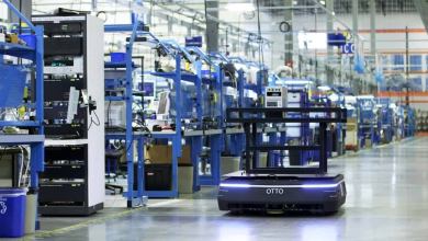 An OTTO Motors self-driving robot