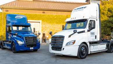 Freightliner electric trucks