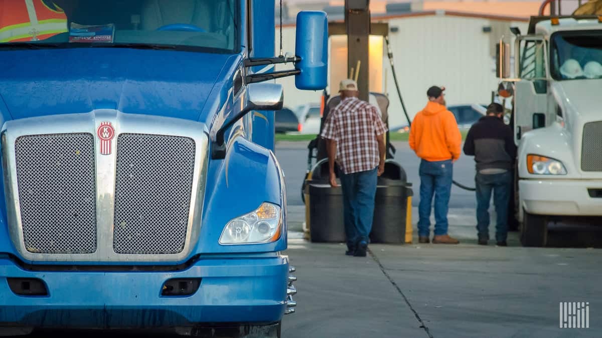 Drivers and trucks. Can they get matched up with their next load? 