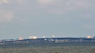 Pensacola Bay Bridge in Florida.