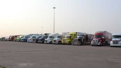 Trucks ready to roll as part of South Dakota truck convoy