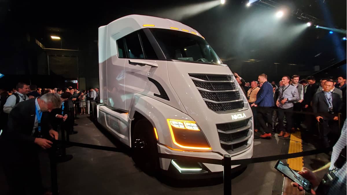 Nikola Two hydrogen fuel cell truck