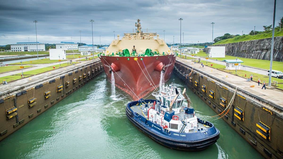 Panama Canal transit