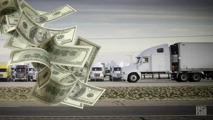 Another trucking bloodbath imminent? (Photo: Jim Allen/FreightWaves) 