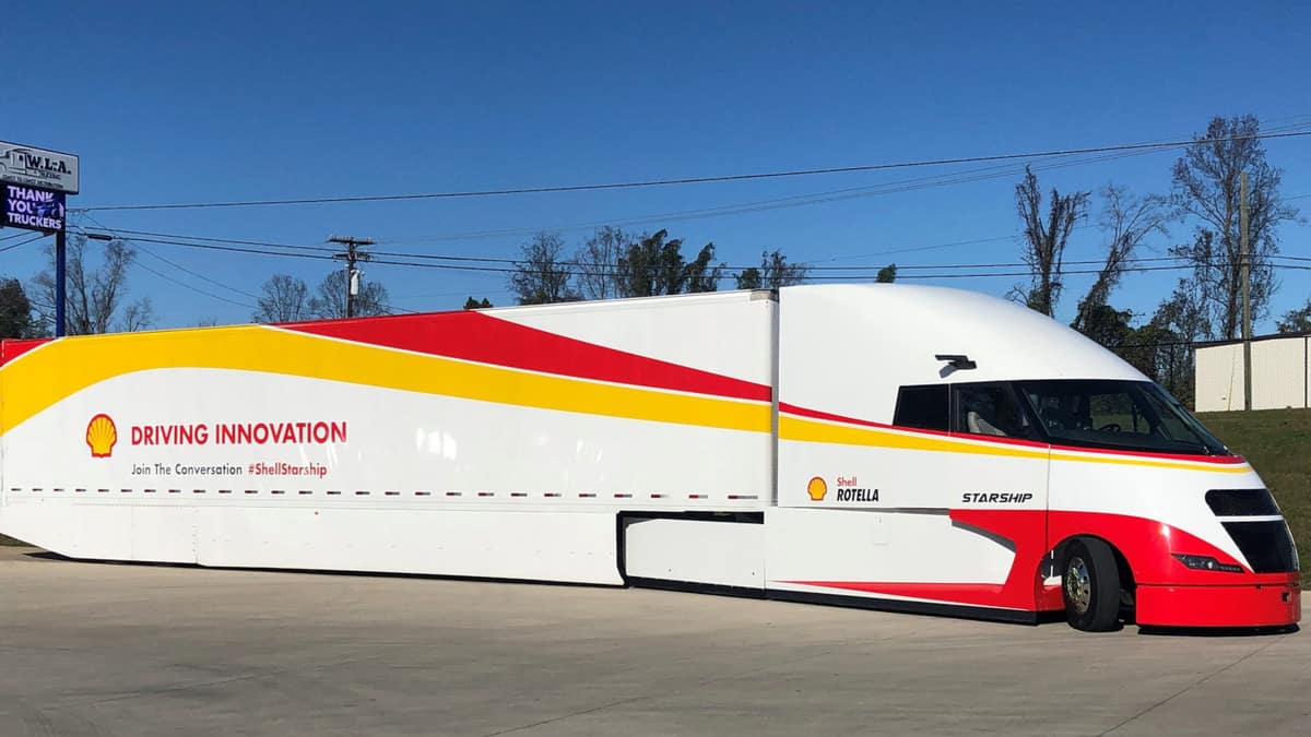 Shell Starship tractor trailer