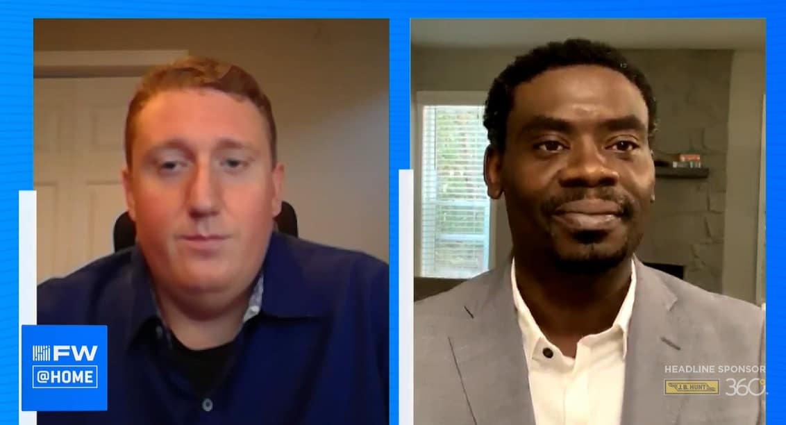 USI Insurance Services’ Robert Haley and Fleeting’s Pierre Laguerre discuss tips on risk mitigation for new carriers at FreightWaves LIVE @HOME