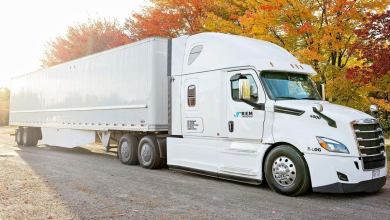 A tractor-trailer of Jardine Transport Group carrier R.E.M. Transport