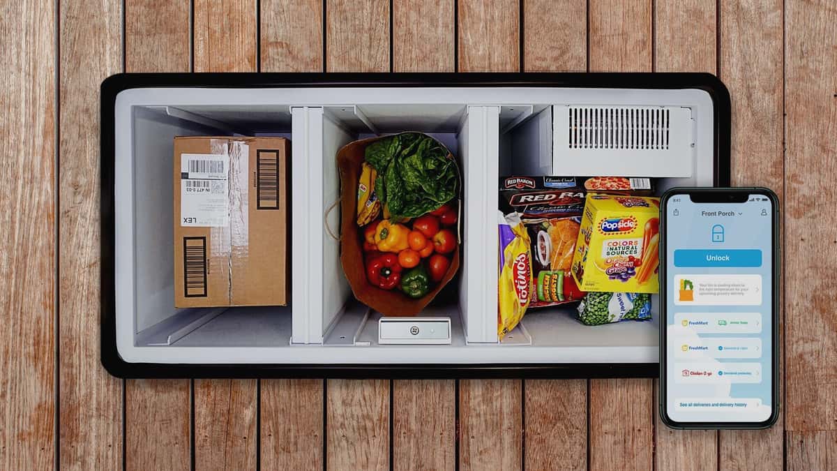 HomeValet launches its $499 Smart Box to keep your grocery deliveries cold  and packages secure