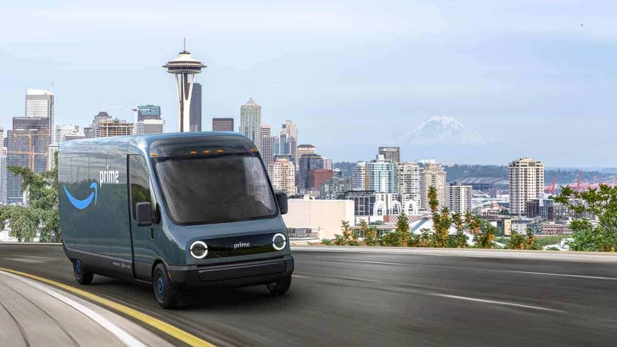 Amazon testing Rivian electric vans in San Francisco