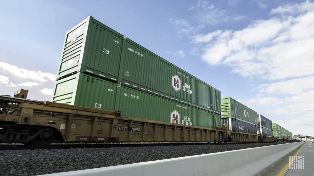 Intermodal demand on the rise