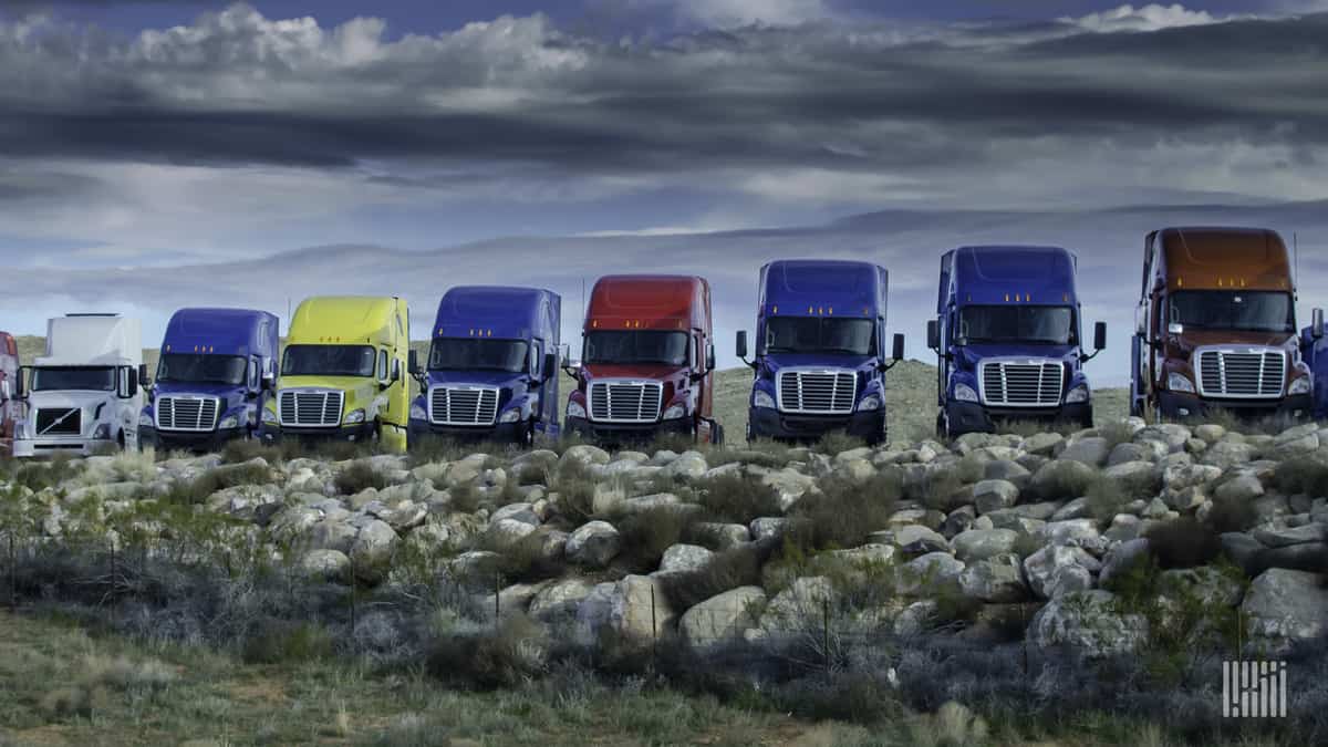 Later model used truck prices are soaring as scarcity sets in. (Photo: Jim Allen/FreightWaves)