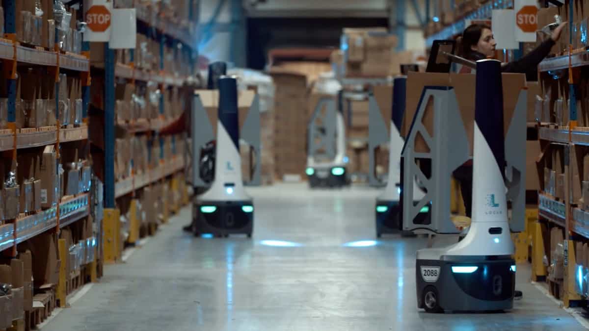 Warehouse automation continues to accelerate as consumer appetite for e-commerce grows, and that is placing robotics companies in the spotlight. (Photo: Locus Robotics)