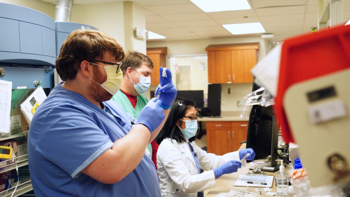 A vaccine administration site in Johnson City, Tennessee. (Photo: HHS)