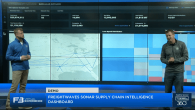 FreightWaves experts demonstrate SONAR SCI.