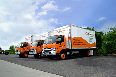 A trio of the company's Express Solutions vehicles. (Photo: aduiepyle.com)